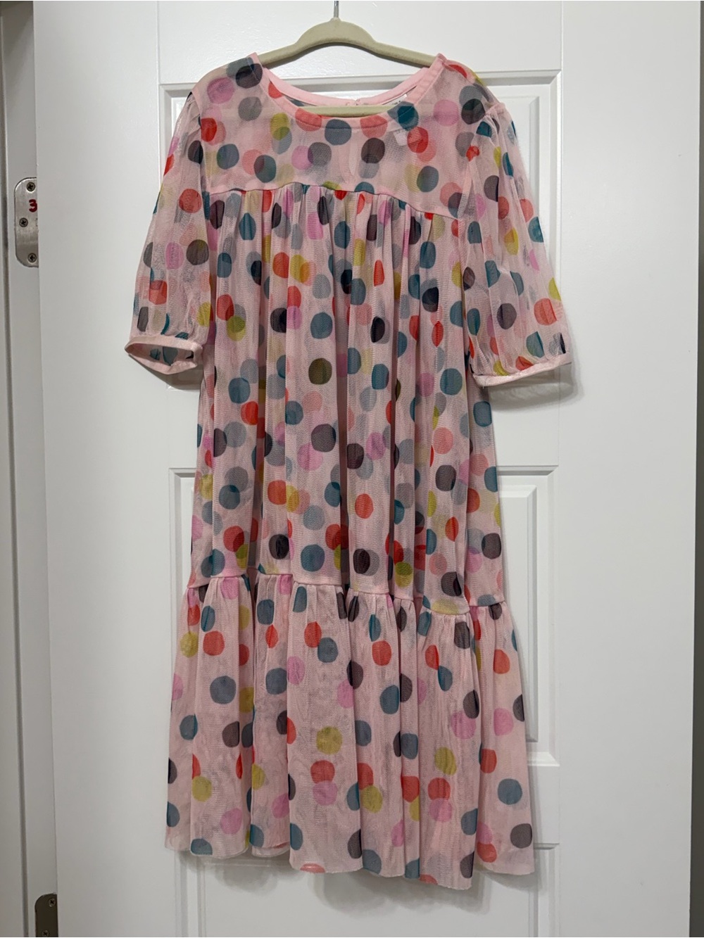 Girls size 8 Multicolored Polka Dot Dress